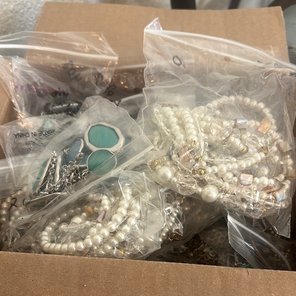 Premier Designs Jewelry - Big lot of repurposing costume jewelry